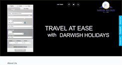 Desktop Screenshot of darwishholidays.com